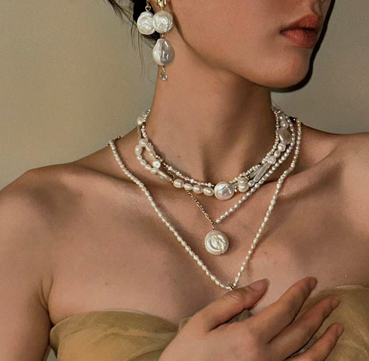 The definition of a pearl necklace has changed