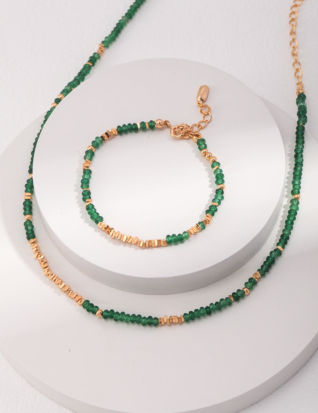 Emerald Necklace/Bracelet