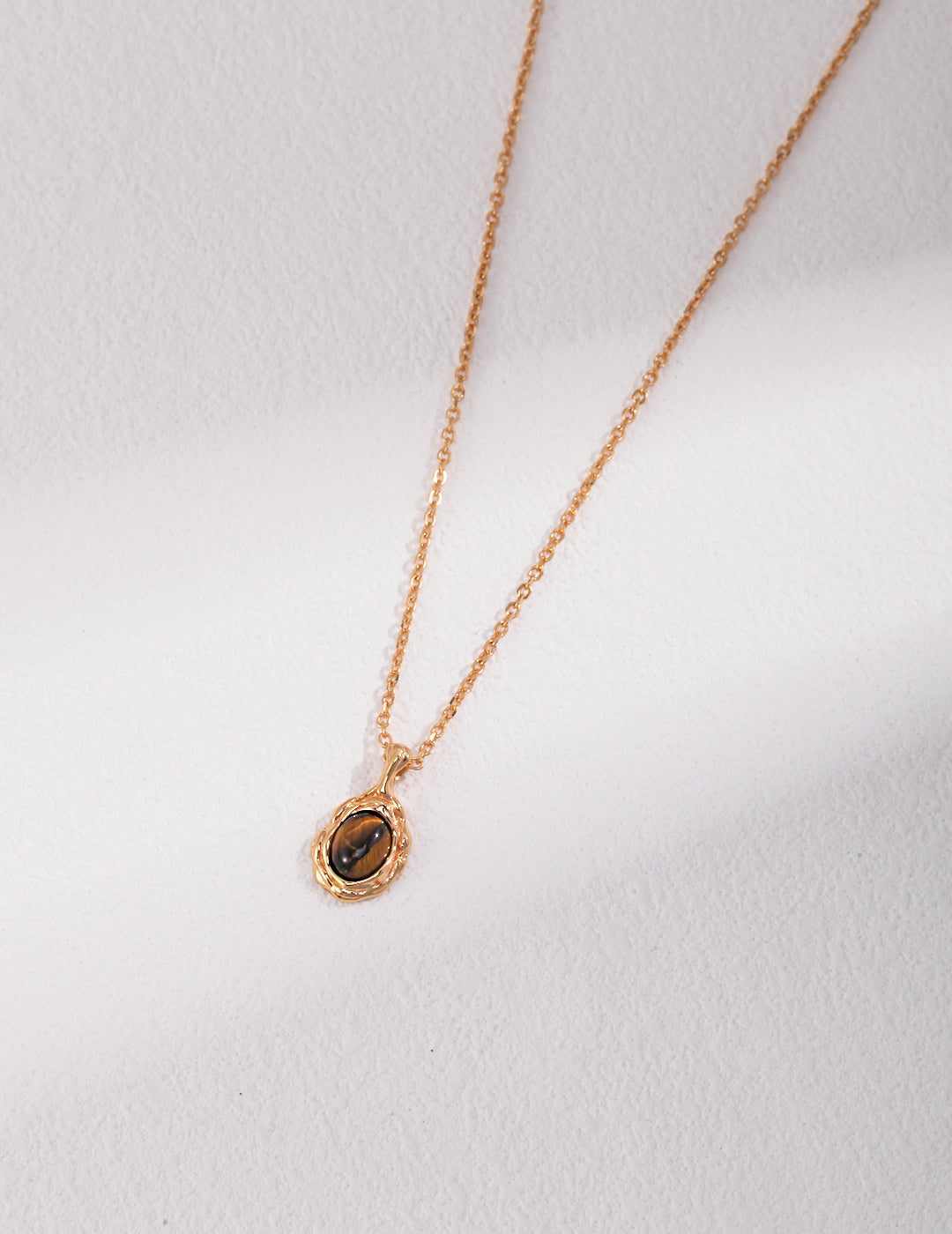 Tiger Eye Stone Necklace