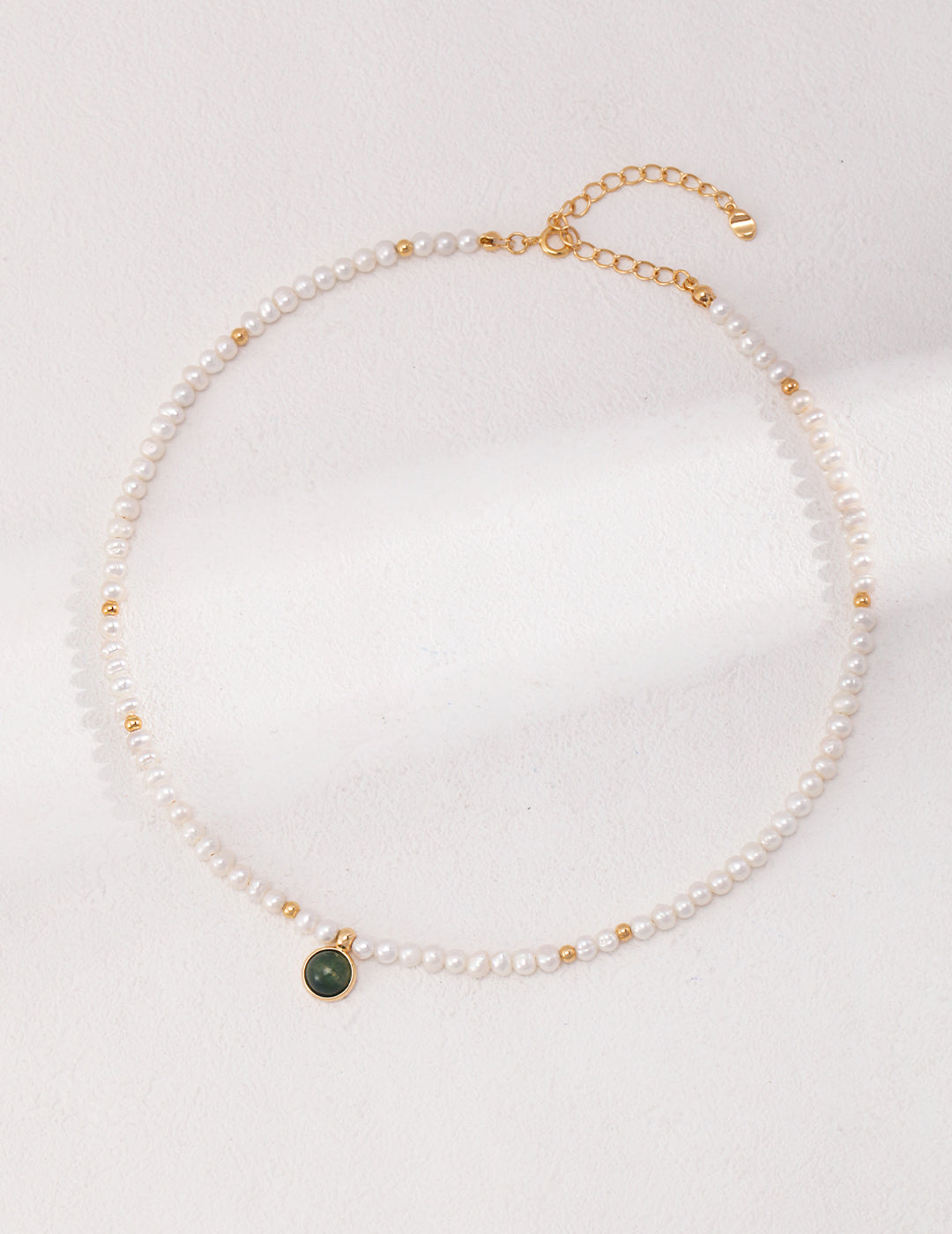 Agate Pearl Necklace