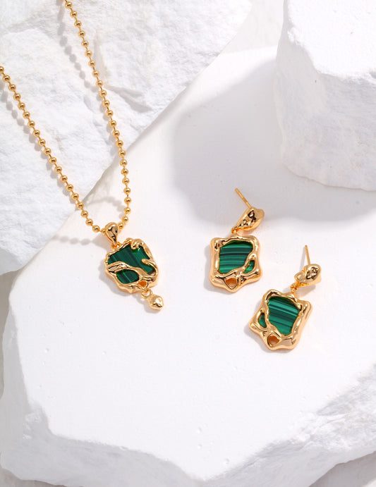 Collier Malachite