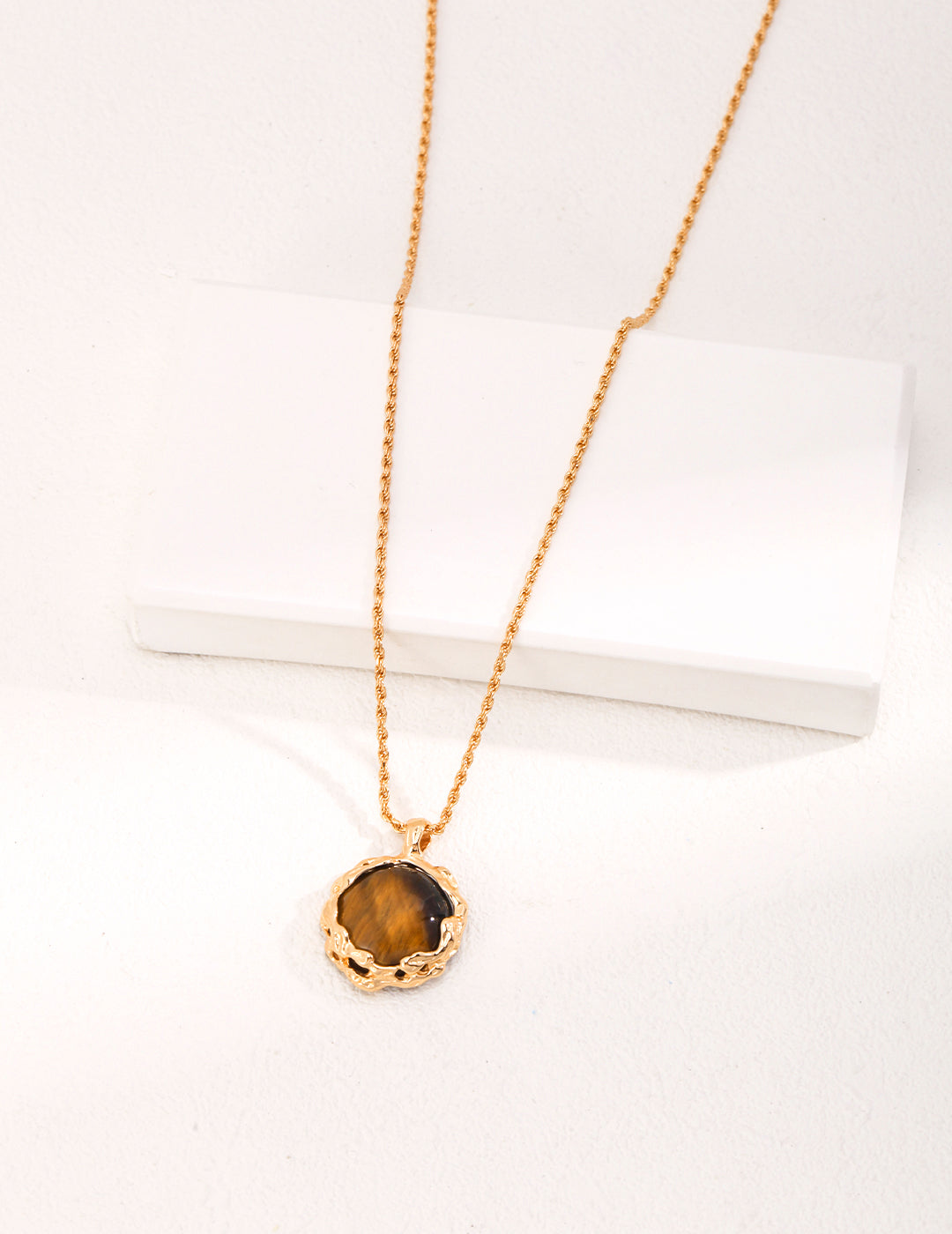 Tiger Eye Stone Necklace