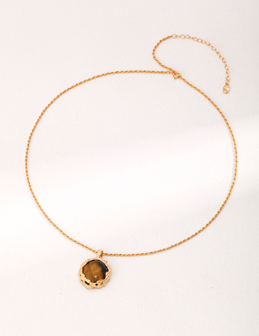 Tiger Eye Stone Necklace