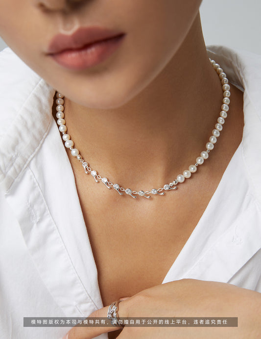 Water Drop Pearl Necklace