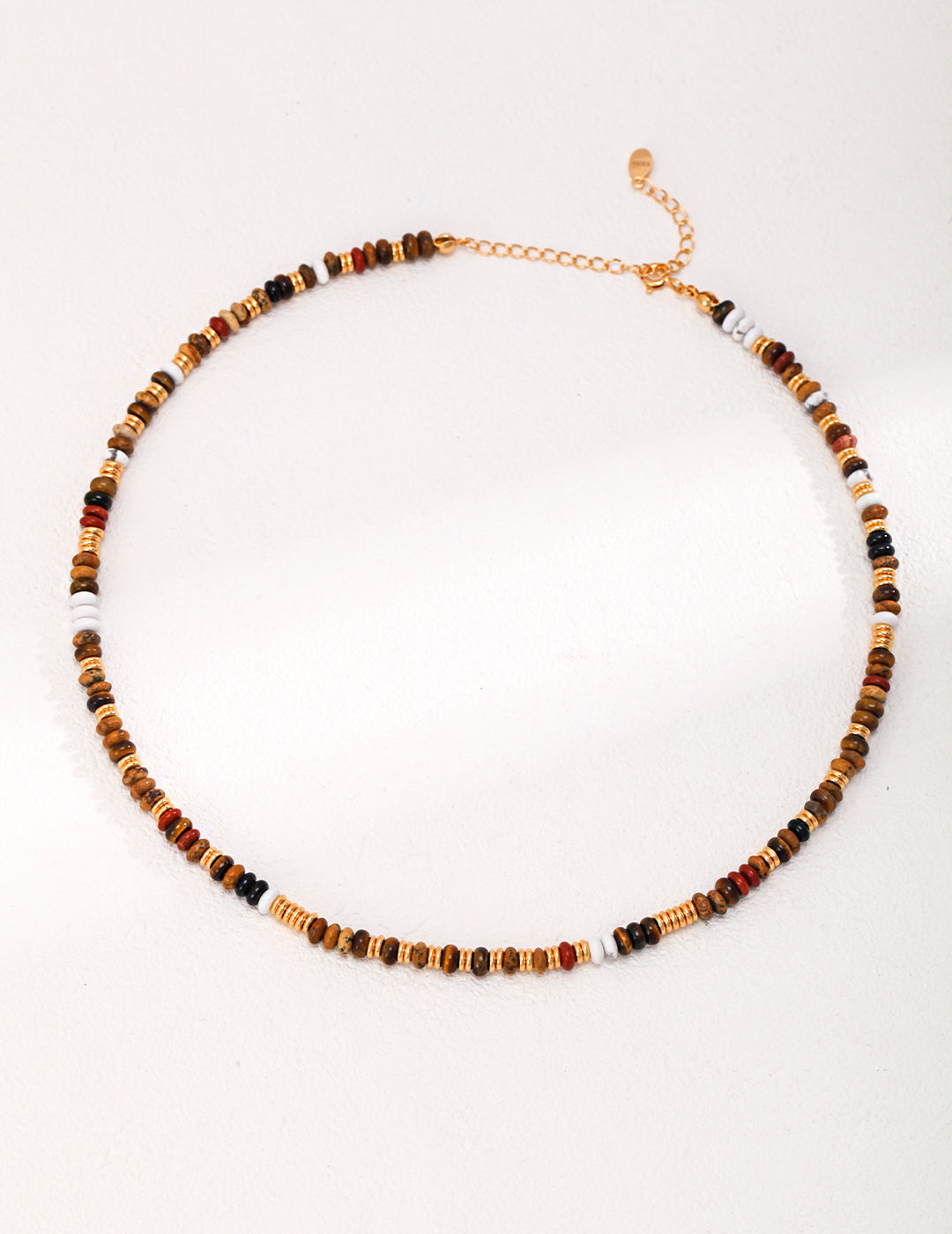 Tiger Eye Stone Agate Necklace